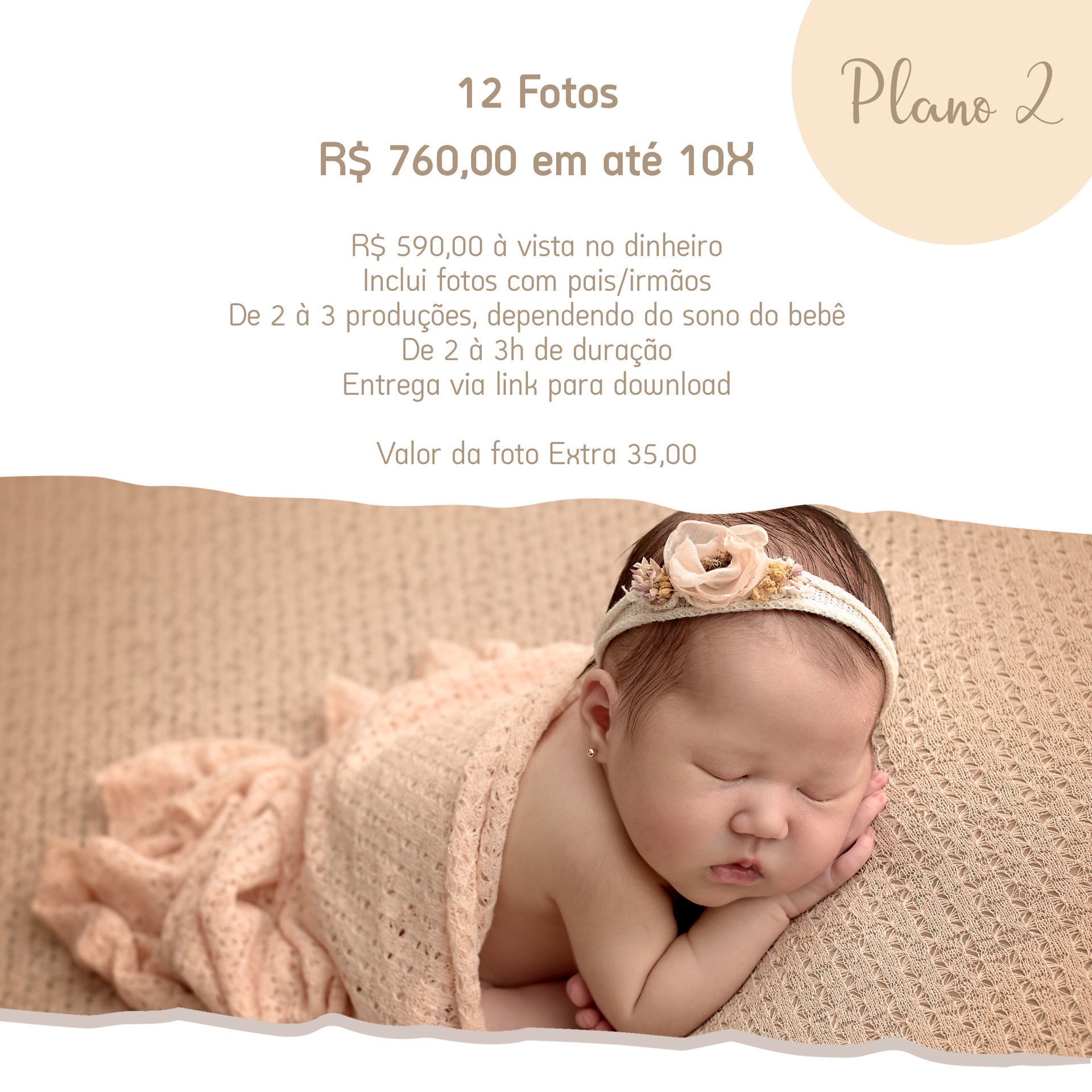 Foto Ensaio Newborn Foto Ensaio Newborn - Imagem 3