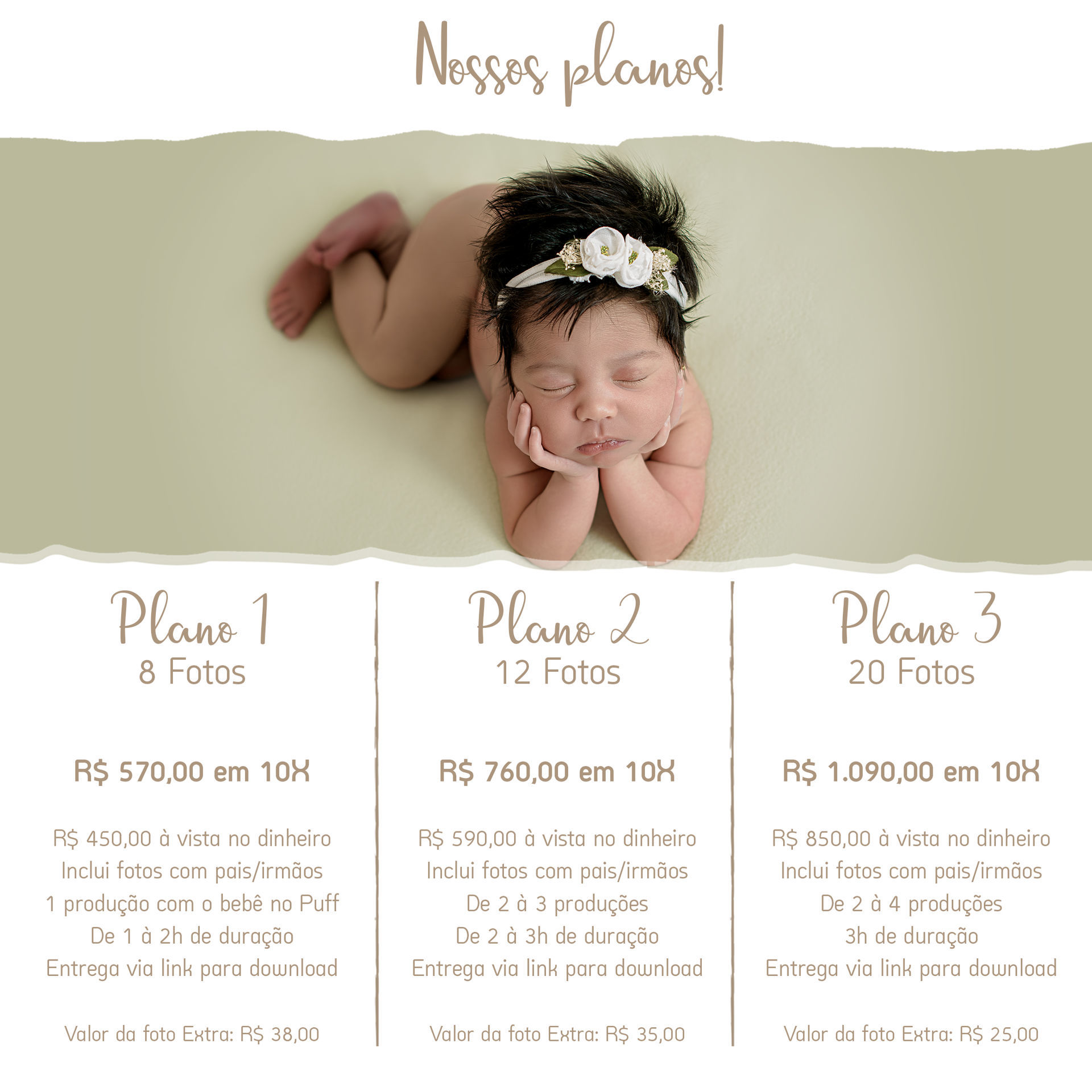 Foto Ensaio Newborn Foto Ensaio Newborn - Imagem 6